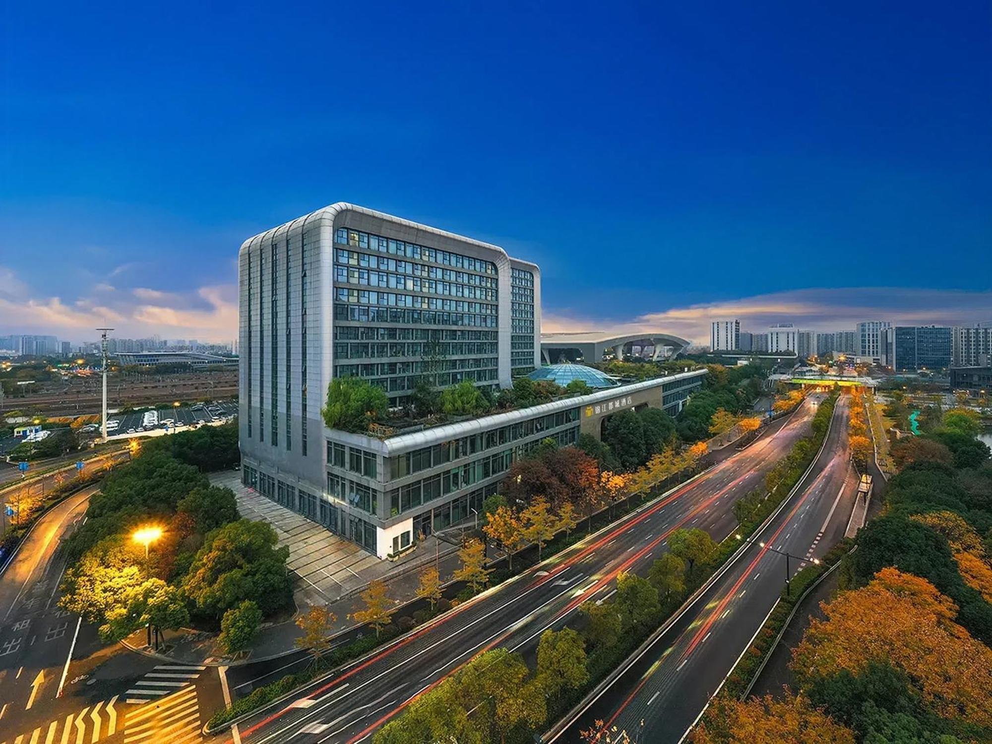 Jinjiang Metropolo Hotel Hangzhou East Railway Station Bagian luar foto